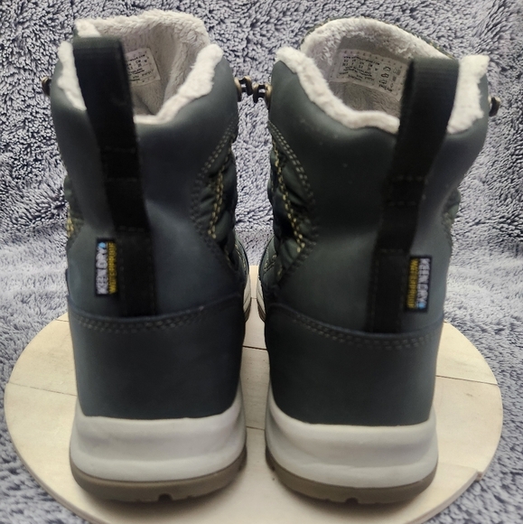 KEEN Terradora 2 Wintry Waterproof Rosin / Orange Snow Boots Women's Size 8 - Picture 7 of 9